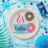 コーヒーショップA ペーパープレート (パーティー)