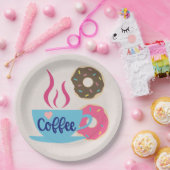 コーヒーショップA ペーパープレート (パーティー)