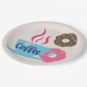 コーヒーショップA ペーパープレート (アングル)