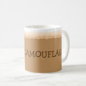 コーヒーシークレットウォッカモフラージュ コーヒーマグカップ (正面右)