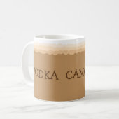 コーヒーシークレットウォッカモフラージュ コーヒーマグカップ (正面左)