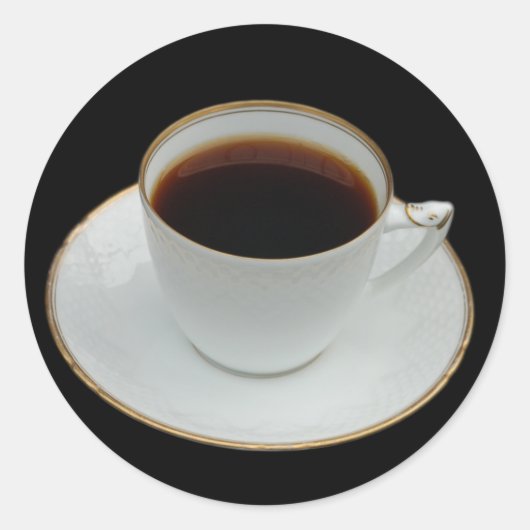 コーヒーシールのカップ ラウンドシール (正面)