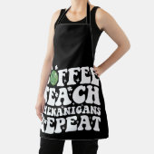 コーヒーシ教えェナニガンズリピーターDiscoボール先生 エプロン (インサイチュ)