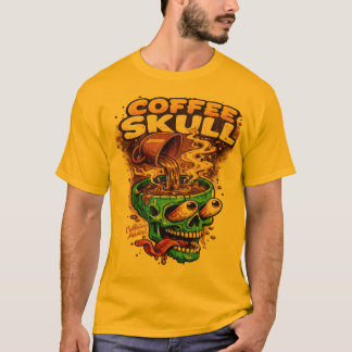 コーヒースカルTシャツ Tシャツ