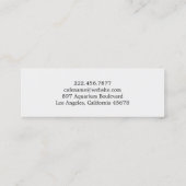 コーヒースキニー名刺 スキニー名刺 (裏面)