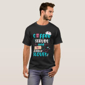 コーヒースクラブゴム手袋Rn登録ナースク Tシャツ (正面フル)