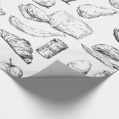 コーヒースケッチ ラッピングペーパー (角)