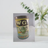 コーヒースズ、ヴィンテージWGYスズ ポストカード (スタンド正面)