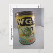 コーヒースズ、ヴィンテージWGYスズ ポストカード (正面/裏面)