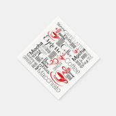 コーヒースタイルは彼女 スタンダードカクテルナプキン (角)