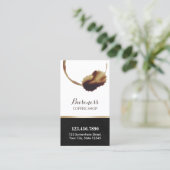 コーヒーステインズ高級コーヒーショップロイヤリティパンチ ロイヤリティカード (スタンド正面)