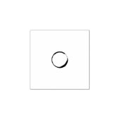 コーヒーステインロイヤリティスタンプ ラバースタンプ (インプリント)