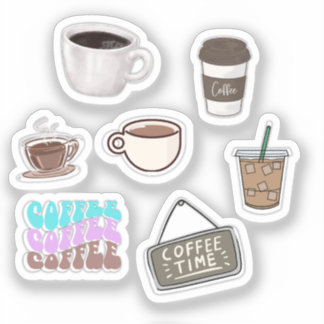 コーヒーステッカー シール