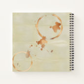 コーヒーステンドクラフト紙 男らし ノートブック (裏面)