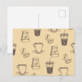 コーヒーストア ポストカード (正面/裏面)