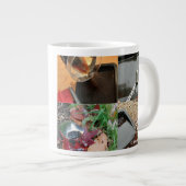 コーヒーストップクスZika by RoseWrites ジャンボコーヒーマグカップ (正面右)