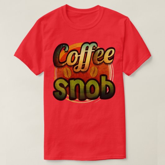 コーヒースヌブ Tシャツ (デザイン正面)
