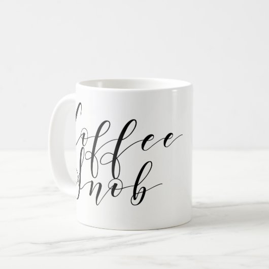 コーヒースヌーお気に入りのブコーヒーマグ コーヒーマグカップ (正面左)