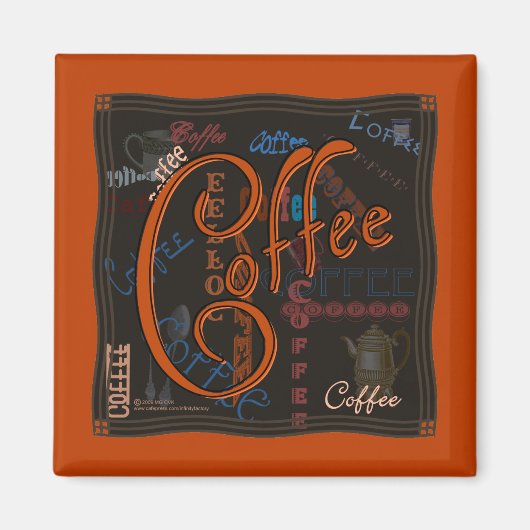 コーヒースパイス マグネット (正面)