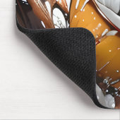 コーヒースプラッシュマウスパッド マウスパッド (コーナー)