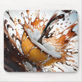 コーヒースプラッシュマウスパッド マウスパッド (正面)