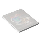 コーヒースプラッシュ – 5.5インチx 6インチメモ帳 ノートパッド (アングル)