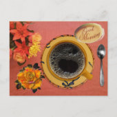 コーヒースプーンバラ ポストカード (正面)