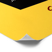 コーヒースラングMug Artポスター ポスター (角)