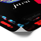 コーヒースラングMug Artポスター ポスター (角)