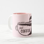 コーヒースロット ツートーンマグカップ (正面左)