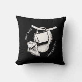 コーヒースロット（白） クッション