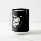 コーヒースロット（白） ツートーンマグカップ (正面左)