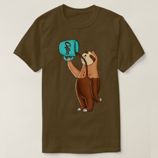 コーヒースロット Tシャツ (デザイン正面)