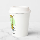 コーヒースロブバイジェフ・ウィリス・アート 紙コップ (左)