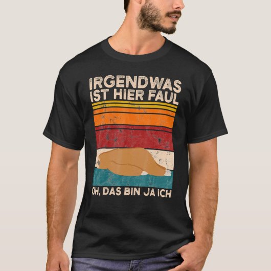 コーヒースロース何かここにフォールオダスビンジャ Tシャツ (正面)