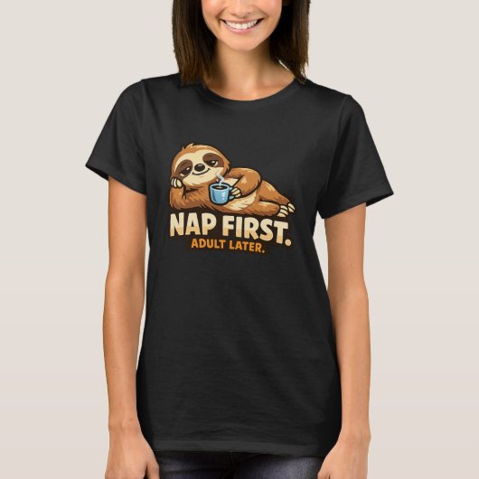 コーヒースロース - クリッターキングダム Tシャツ (正面)
