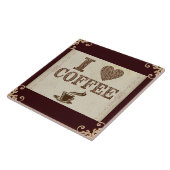 コーヒーセラミックタイルが大好き タイル (側面)