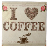 コーヒーセラミックタイルが大好き タイル (正面)