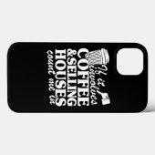 コーヒーセラーズハウス不動産仲介業者実在エステートエージェントGI Case-Mate iPhoneケース (裏面 (横))