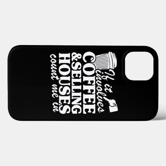 コーヒーセラーズハウス不動産仲介業者実在エステートエージェントGI Case-Mate iPhoneケース (裏面 (横))