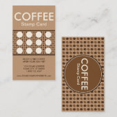 コーヒーセンターロイヤリティカード ロイヤリティカード (正面/裏面)