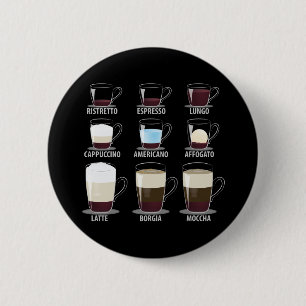 コーヒータイプ 缶バッジ
