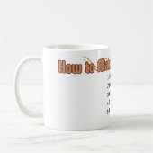 コーヒータイポグラフィの作りおもしろい方 コーヒーマグカップ (左)