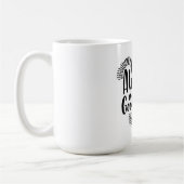 コーヒータイポグラフィ コーヒーマグカップ (左)