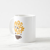 コーヒータイポグラフィ コーヒーマグカップ (正面左)