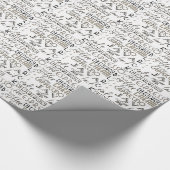 コーヒータイポグラフィ ラッピングペーパー (角)