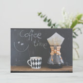 コーヒータイムが集まるパーティー 招待状 (スタンド正面)