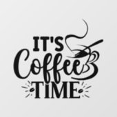 コーヒータイムです ウィンドウサイン (シート)