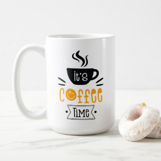 コーヒータイムです、 コーヒーマグカップ