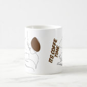 コーヒータイムです コーヒーマグカップ (中央)